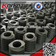 twin screw compouding extruder building block screw element